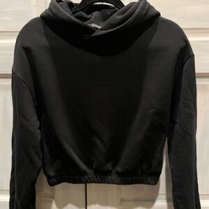 Zara cropped hoodie